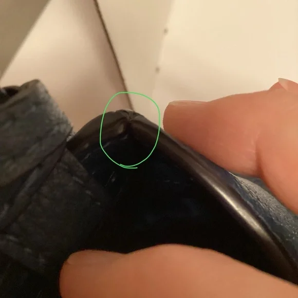 EUC Tory Burch Blue Hobo Bag - Picture 11 of 16